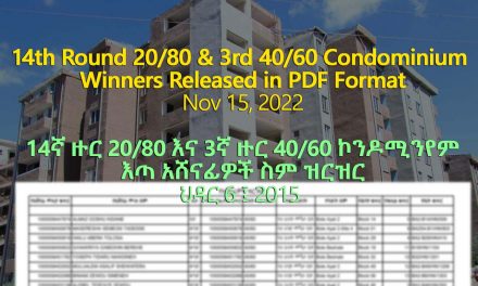 List of names for 14th round 20/80 and 3rd round 40/60 Condominium Lottery Winners Released [PDF]