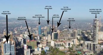 Ethiopian Financial Sector – Head Office Buildings of Banks in Ethiopia around Mexico Square, Addis Ababa