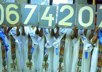 Ethiopia Tinsae lottery ceremony ትንሳኤ ሎተሪ April 23 2022 Miyazia Miazia 15, 2014 Tinsae ትንሥኤ ሚያዝያ 15 2014) Winning Numbers National Lottery Administration 3