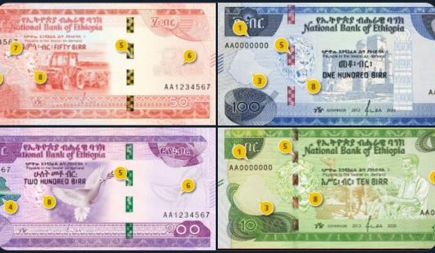 Ethiopia unveils new 200 birr note and updates the existing 100, 50 and 10 birr notes