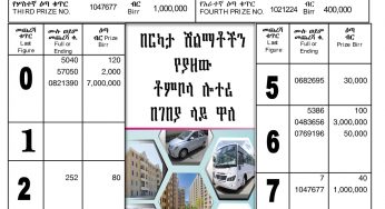 Liyu Lottery (5 million) for May 24, 2021 (ግንቦት 16 ፤ 2013) Winning Numbers